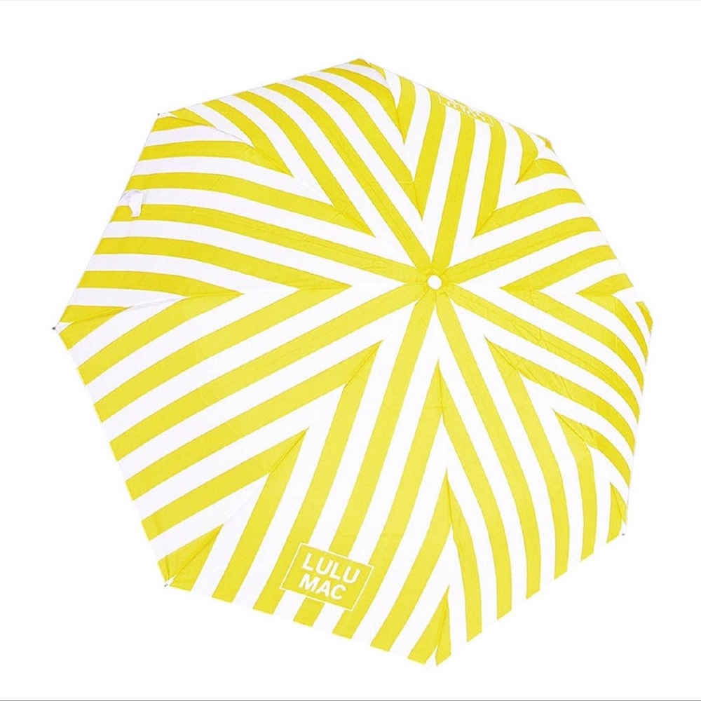 Lulu Mac Yellow Stripe Umbrella